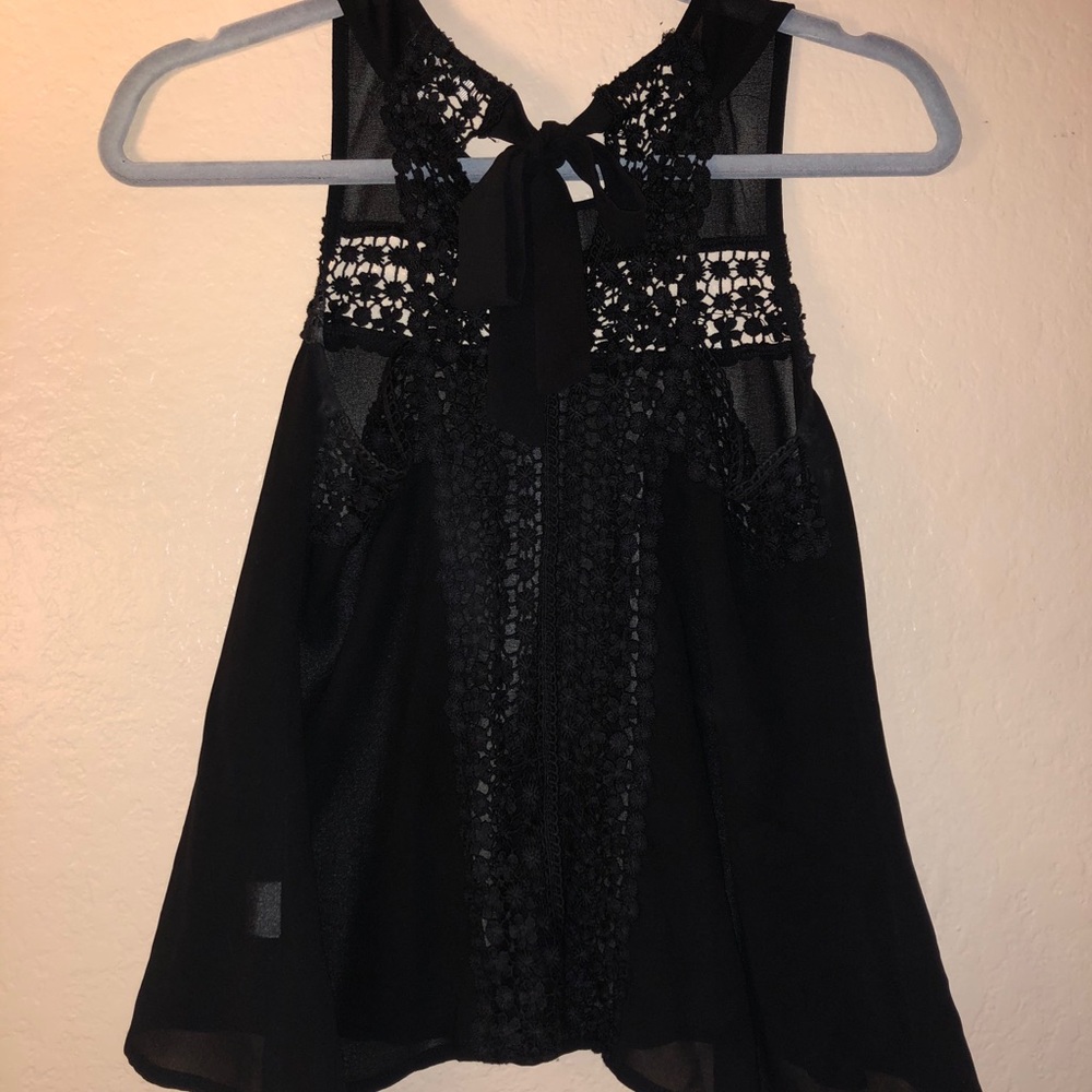 Embroidered Tank Top